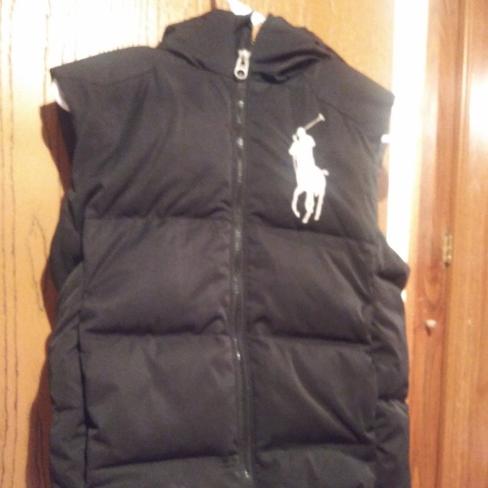 Polo Puffer Vest Boys Medium